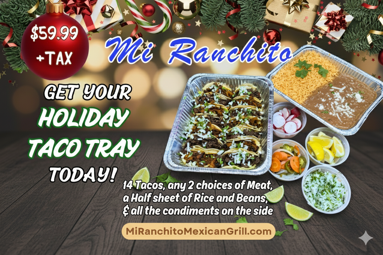 “Make Your Holiday Gatherings Delicious with Our Taco Tray Deal”